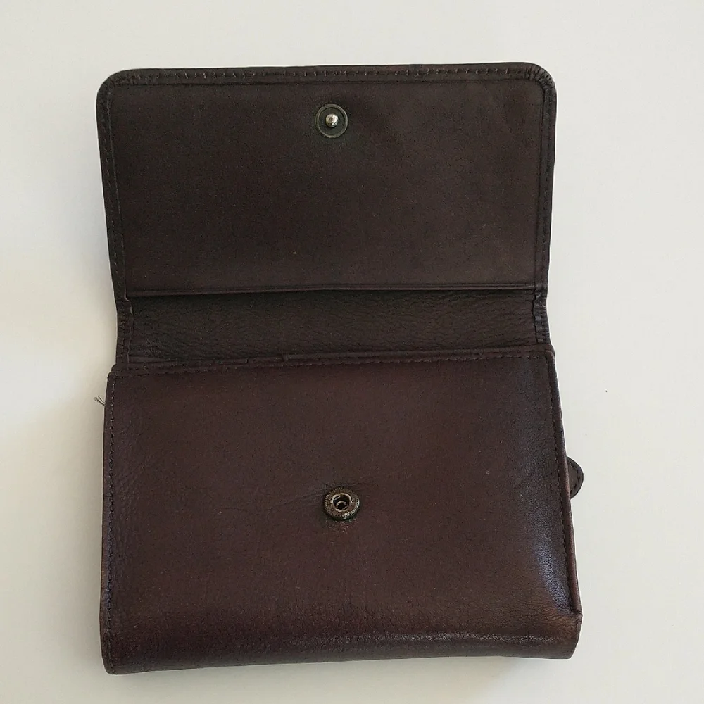 Boulder Ridge Classic Brown Leather Men's Wallet